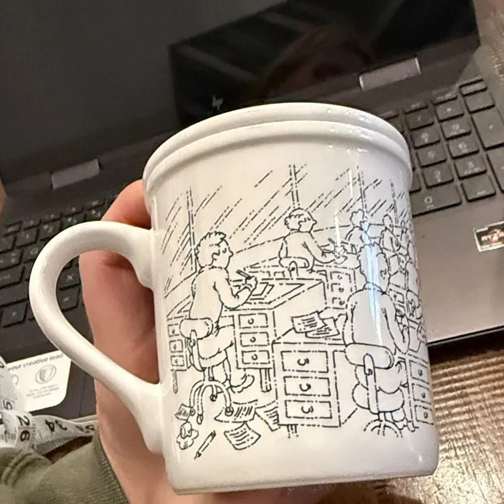 1986 Hallmark Mug Mates Vintage “Women On The Job”